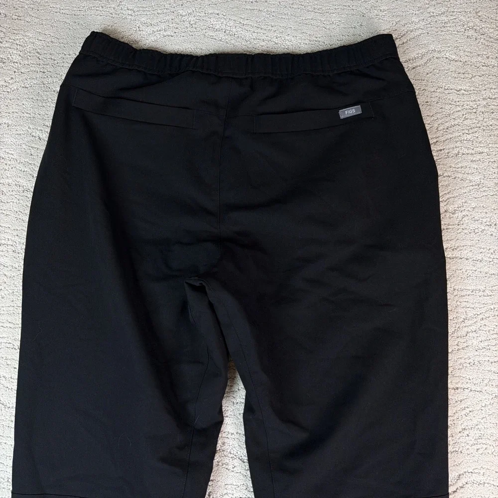 Men's Figs Size L/S Tansen Scrub Jogger Pants Black